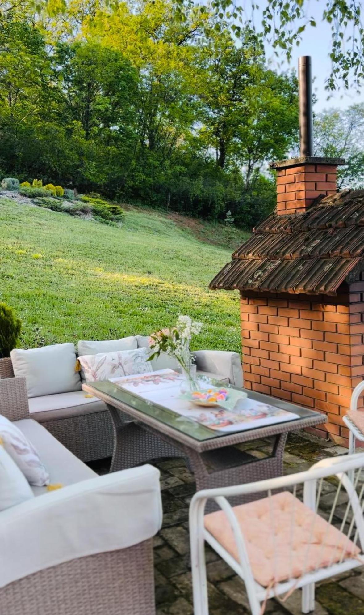 Вилла Fruska Pool House Sremska Kamenica Экстерьер фото