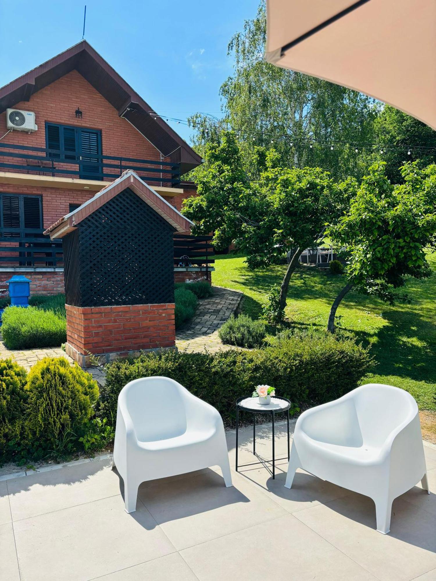 Вилла Fruska Pool House Sremska Kamenica Экстерьер фото